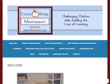 Tablet Screenshot of ckmontessori.com